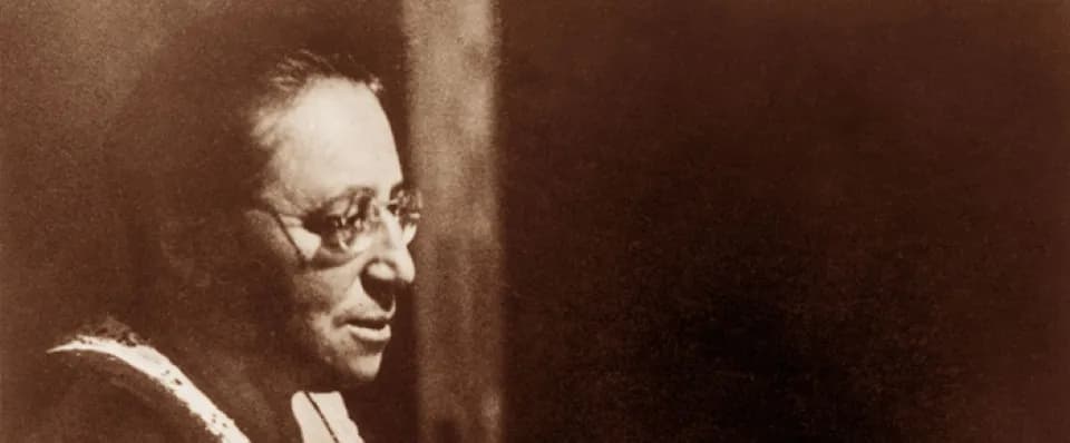 Inoubliable Emmy Noether