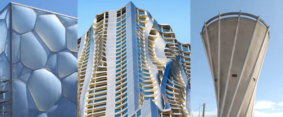 Surfaces d'exception en architecture