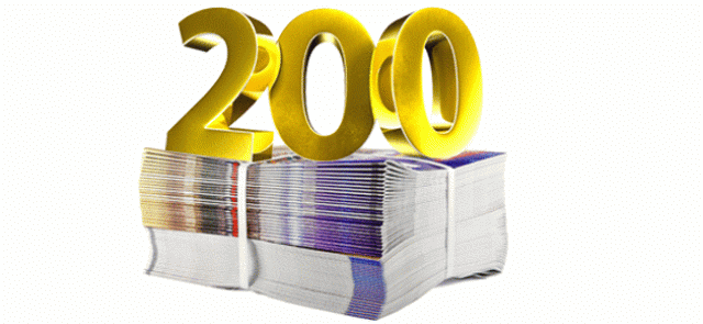 200, a number like no other!