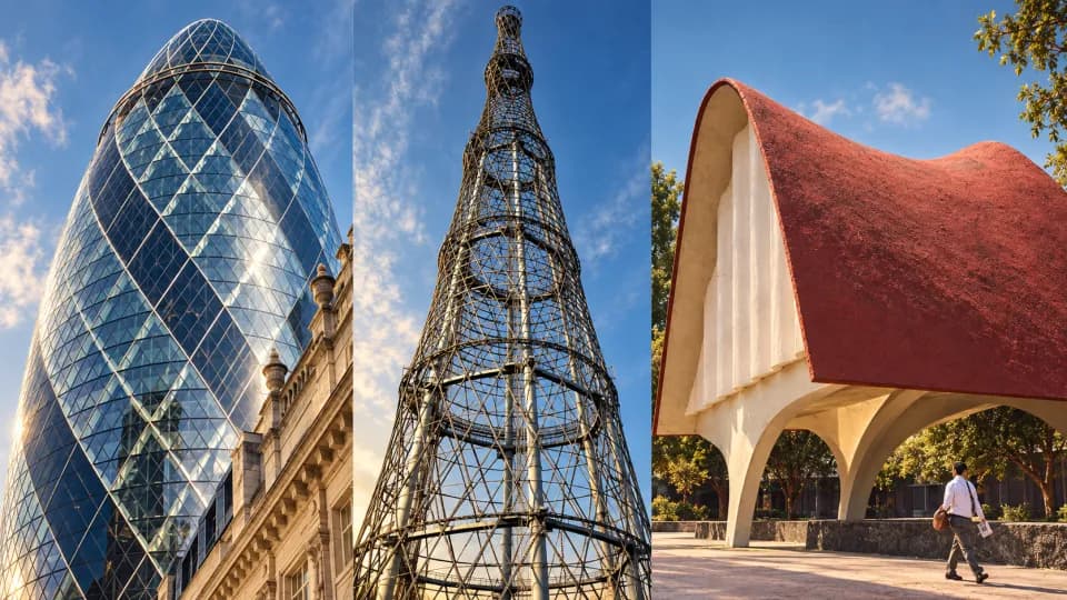 Les quadriques, formes mathématiques de l'architecture