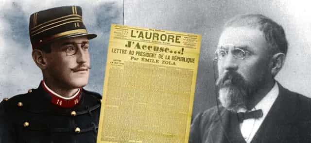 A major role in the Dreyfus affair