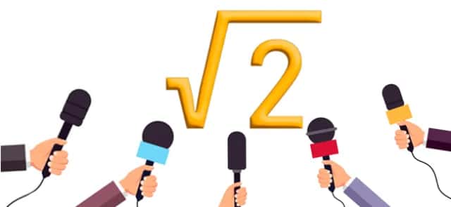 The first irrational numbers